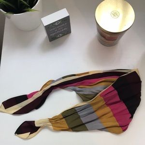 Madewell striped silk bandana
